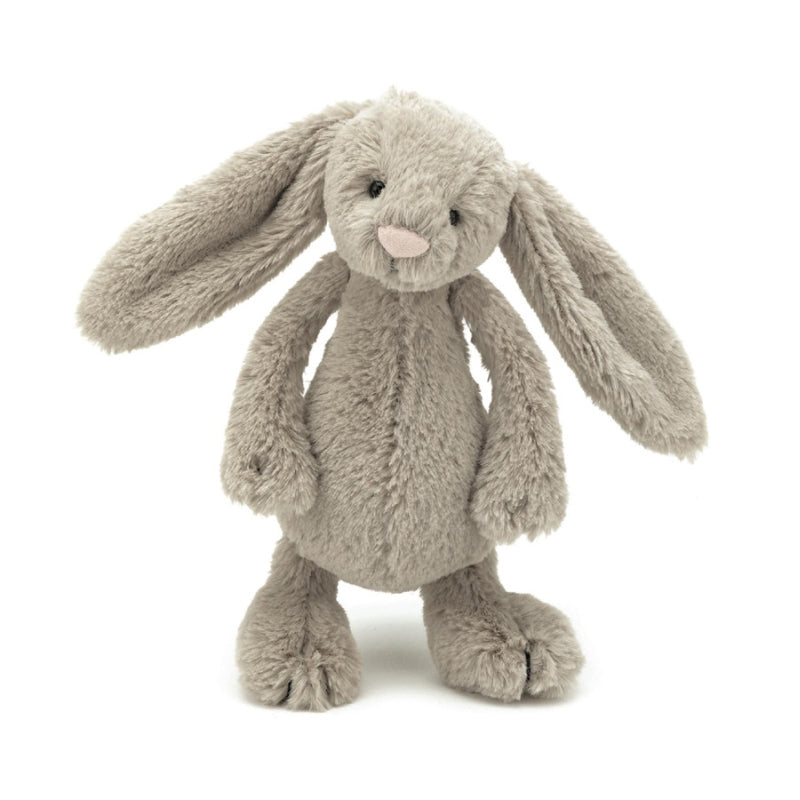 Jellycat Bashful Bunny 6 deals Bunnies Medium Grey Beige Woodland Small Tulip Soother