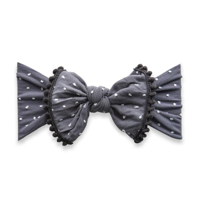 Outlet Baby Bling Pom Bows