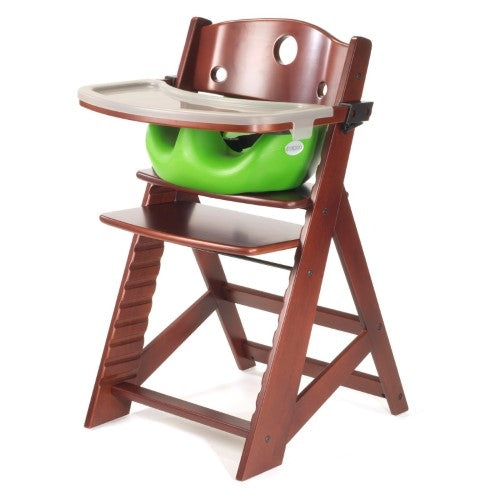 Height Right Chair + Infant Insert Mahogany, Lime