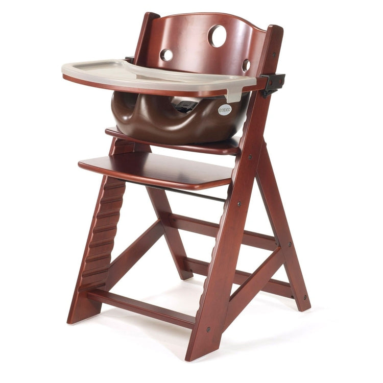 Height Right Chair + Infant Insert Mahogany, Chocolate