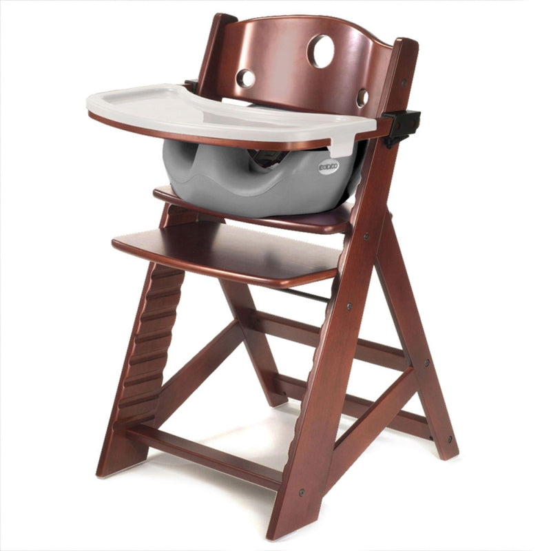 Height Right Chair + Infant Insert Mahogany, Grey