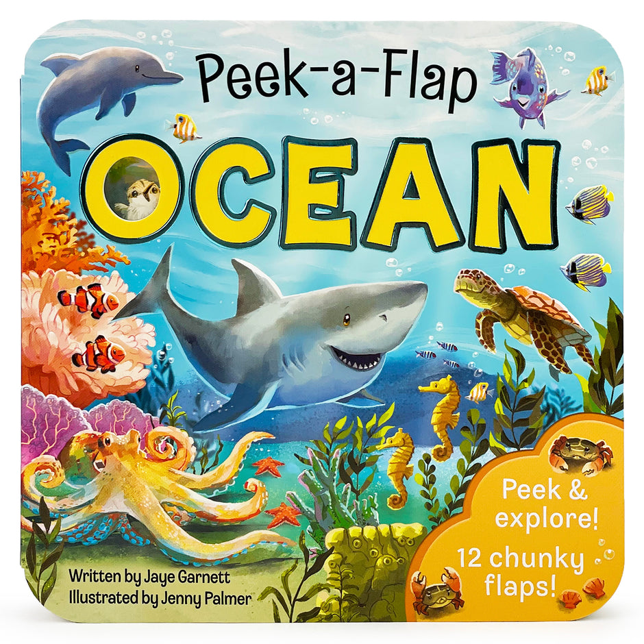 Ocean: Peek-a-Flap Board Book