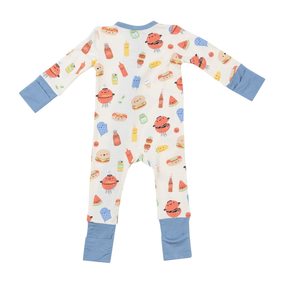 BBQ Buddies 2 Way Zipper Romper