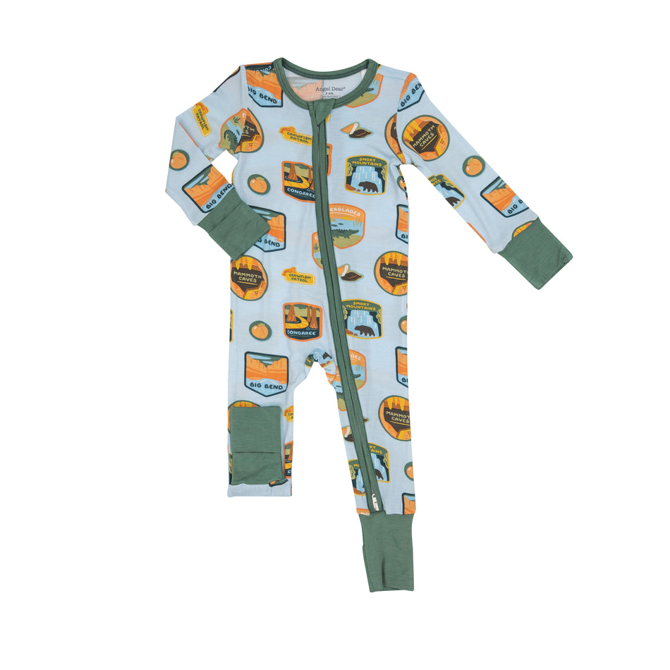 National Parks Patches SE 2 Way Zipper Romper