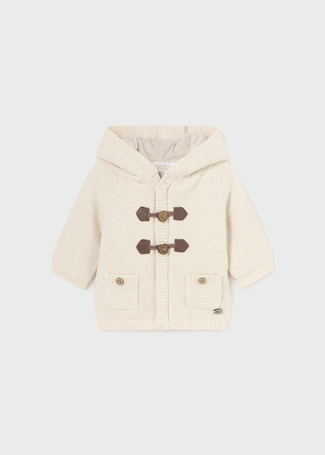 Newborn Lined Knit Cardigan