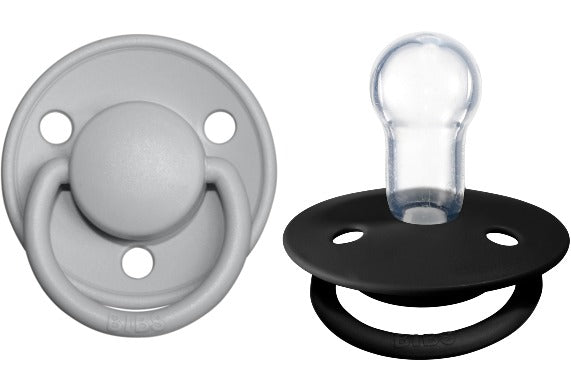 De Lux Silicone 2 PK Cloud / Black ONE SIZE