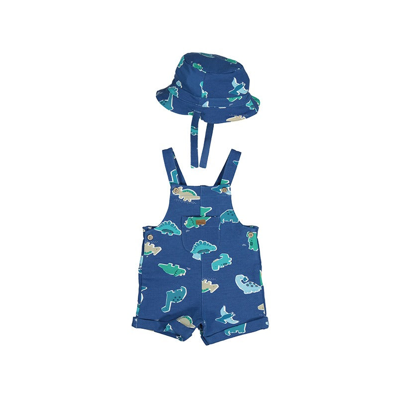 Overall & hat Set - Ocean