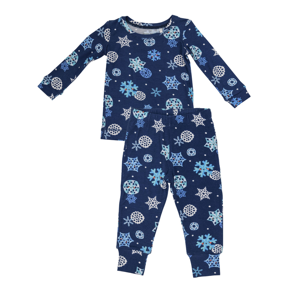 Paper Cut Snowflakes L/S Toddler Loungewear Set