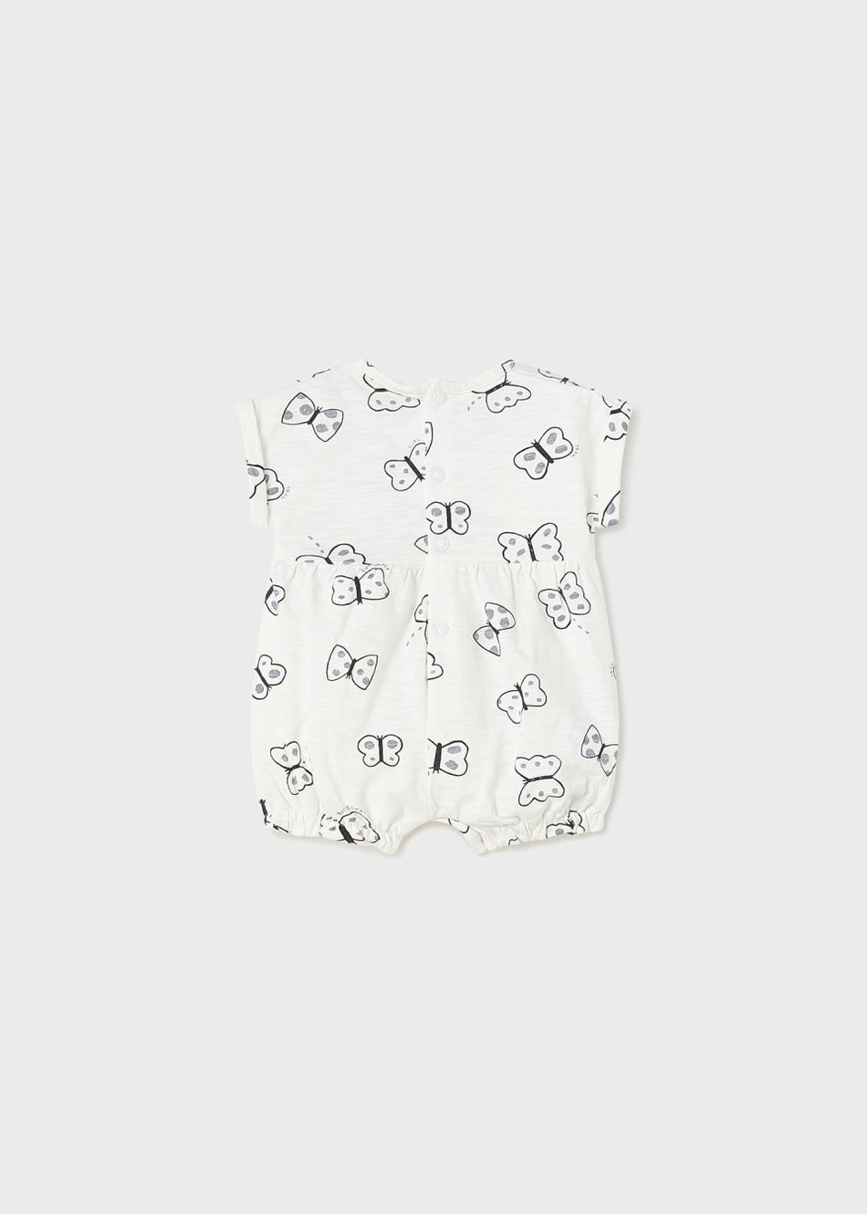 Cotton Romper - White