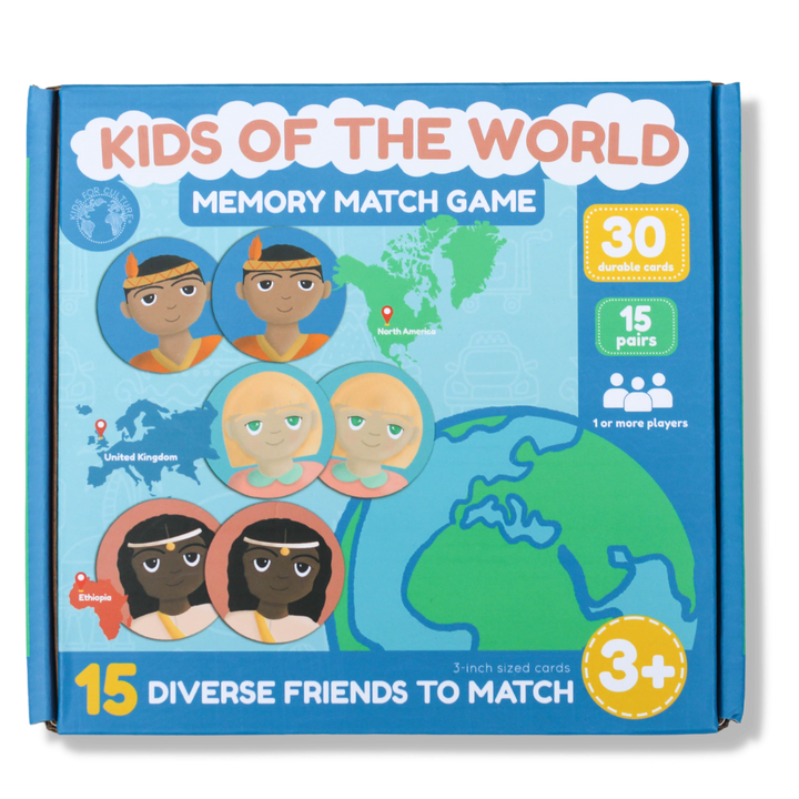 Kids of the World Memory Match Game