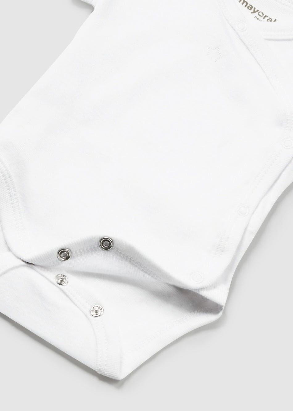 Better Cotton White S/S Bodysuit
