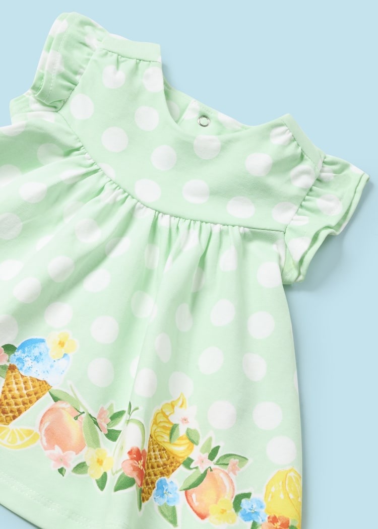 Better Cotton Newborn Printed Dress