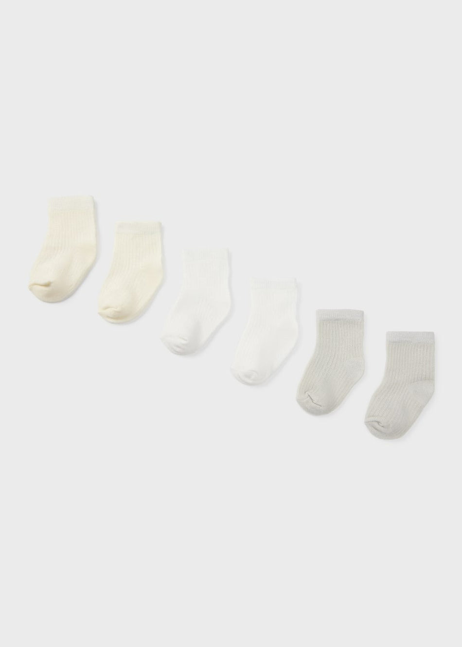 Newborn Viscose Socks 6-pack - Neutrals