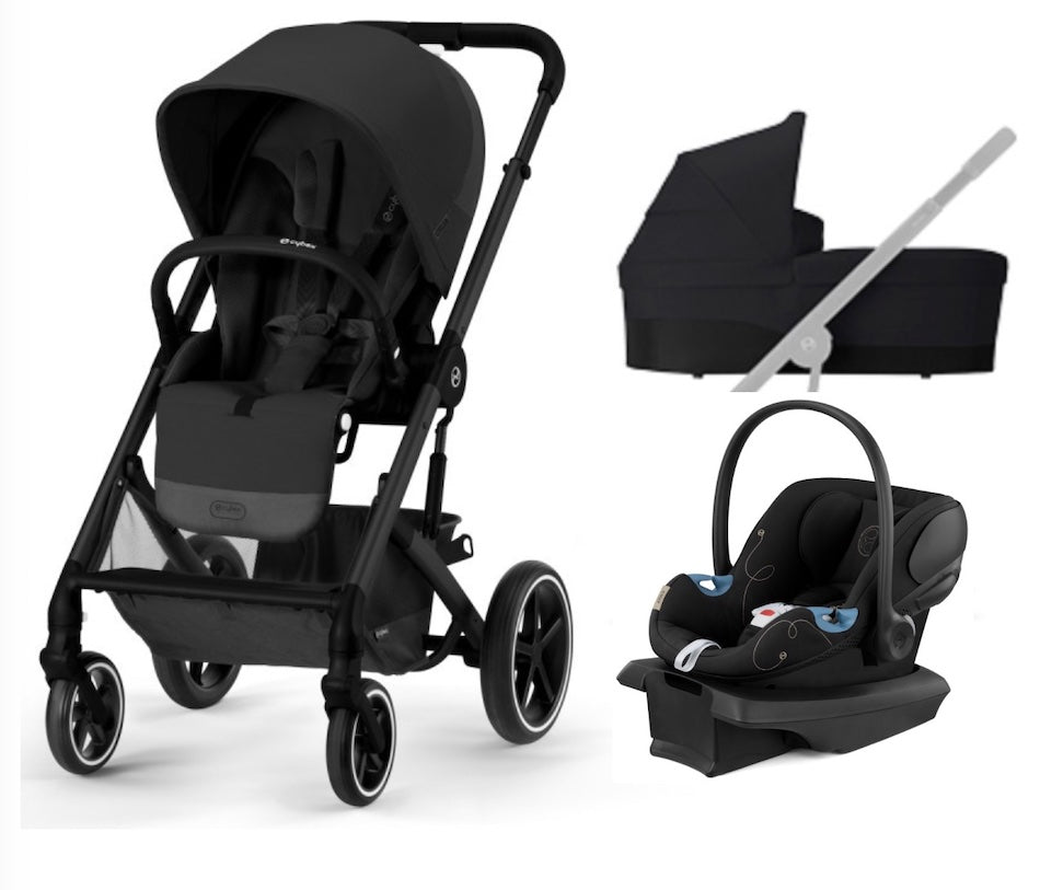 Balios S Lux + Cot S Lux + Aton G - All Black