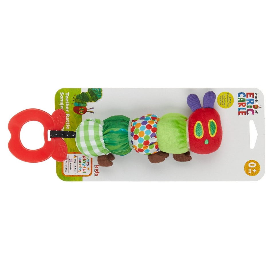 Erc Carle The Very Hungry Caterpillar Teether Rattle