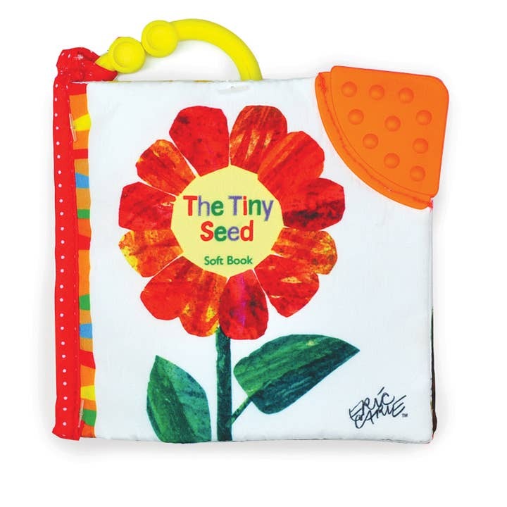 Eric Carle The Very Hungry Caterpillar Clip On Soft Book - "Tiny Seed"