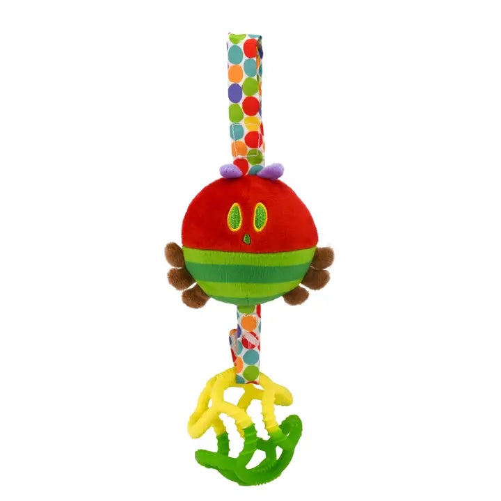 Eric Carle Very Hungry Caterpillar Chime Toy w/ Silicone Gummi Ogobolli