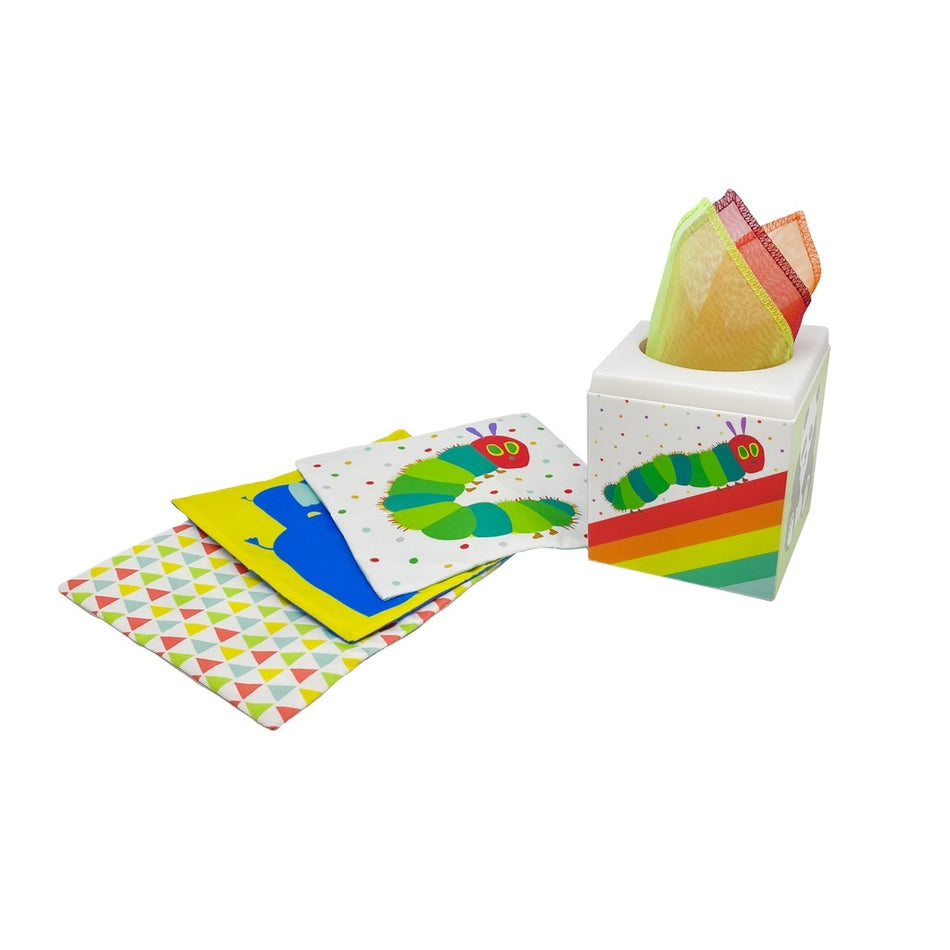 Eric Carle Very Hungry Caterpillar Tissue Box Toy