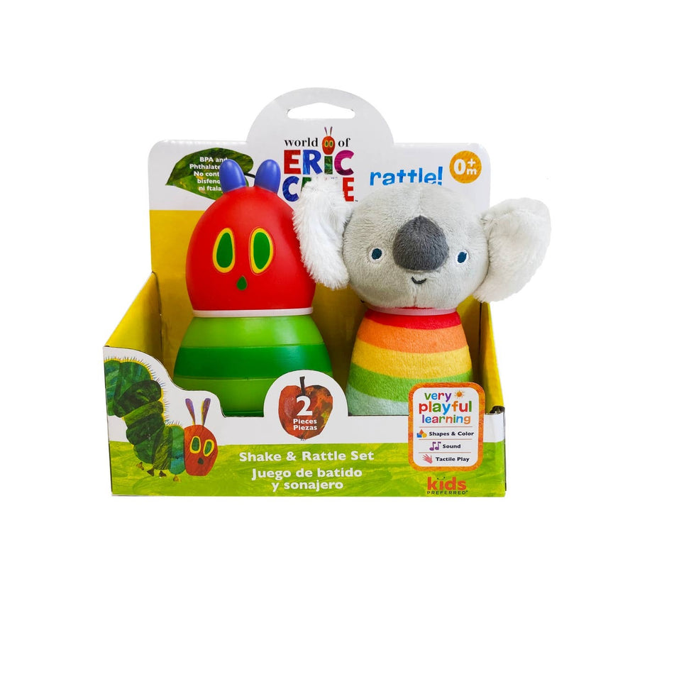 Eric Carle Very Hungry Caterpillar Shake & Rattle Set