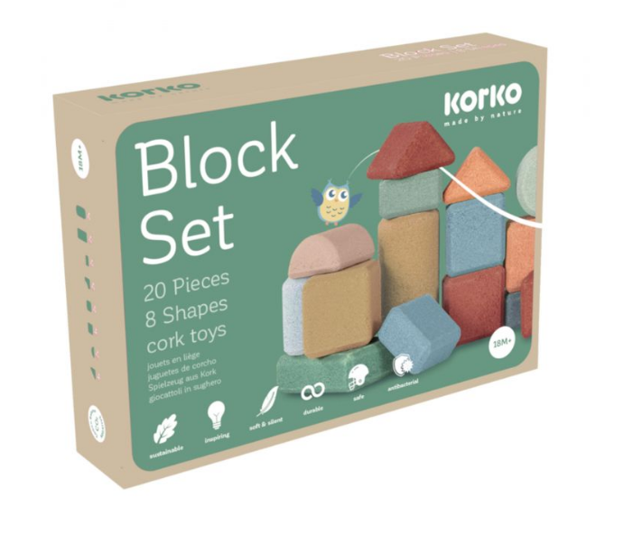 Korko Starter Block Set 20 Pieces