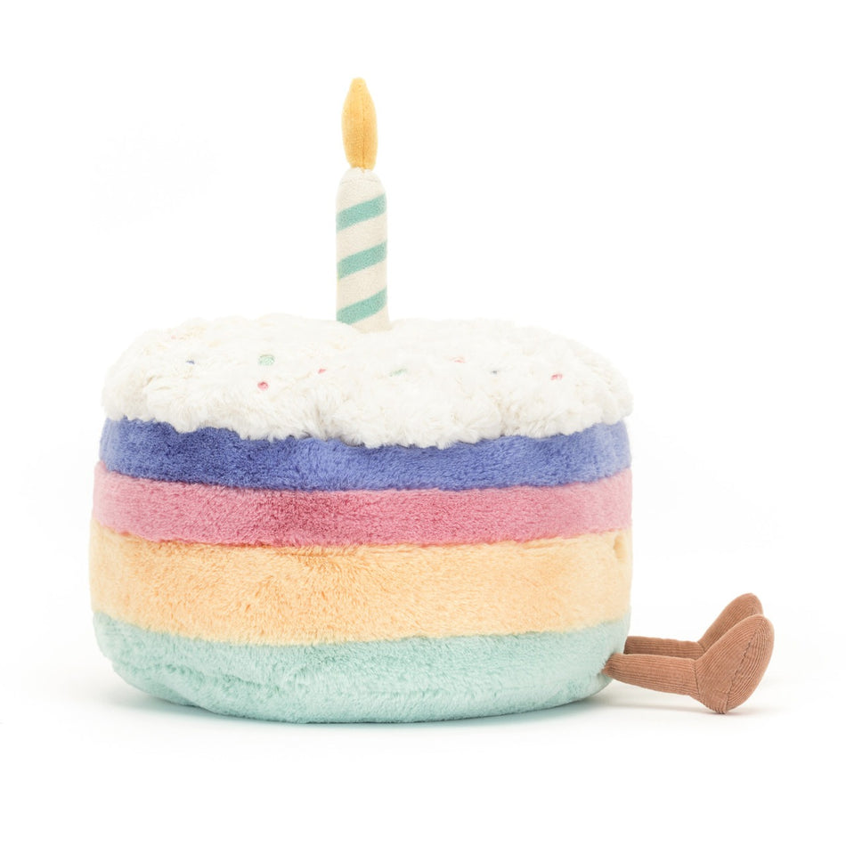 Amuseable Rainbow Birthday Cake Medium