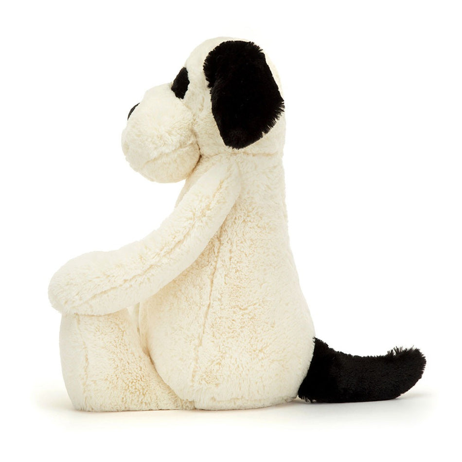 Bashful Black & Cream Puppy - Huge