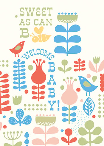 Baby Bee Card