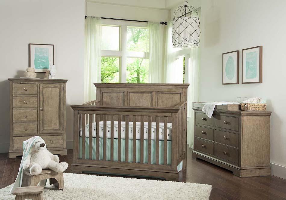 Westwood Design Westwood Hanley Crib, Dresser & Chifferobe - Cashew ...