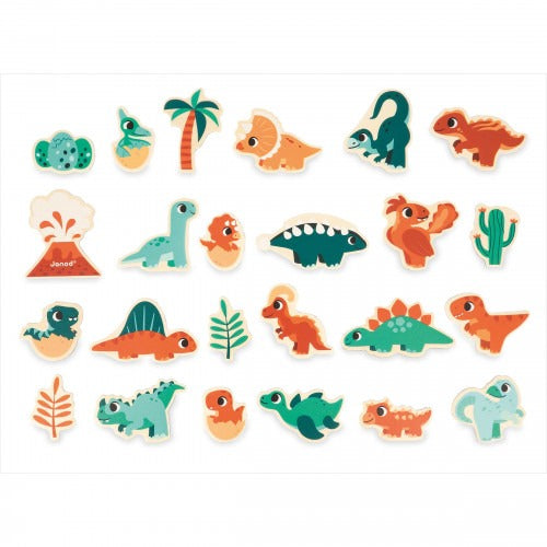 Dino Magnets 24 Pieces