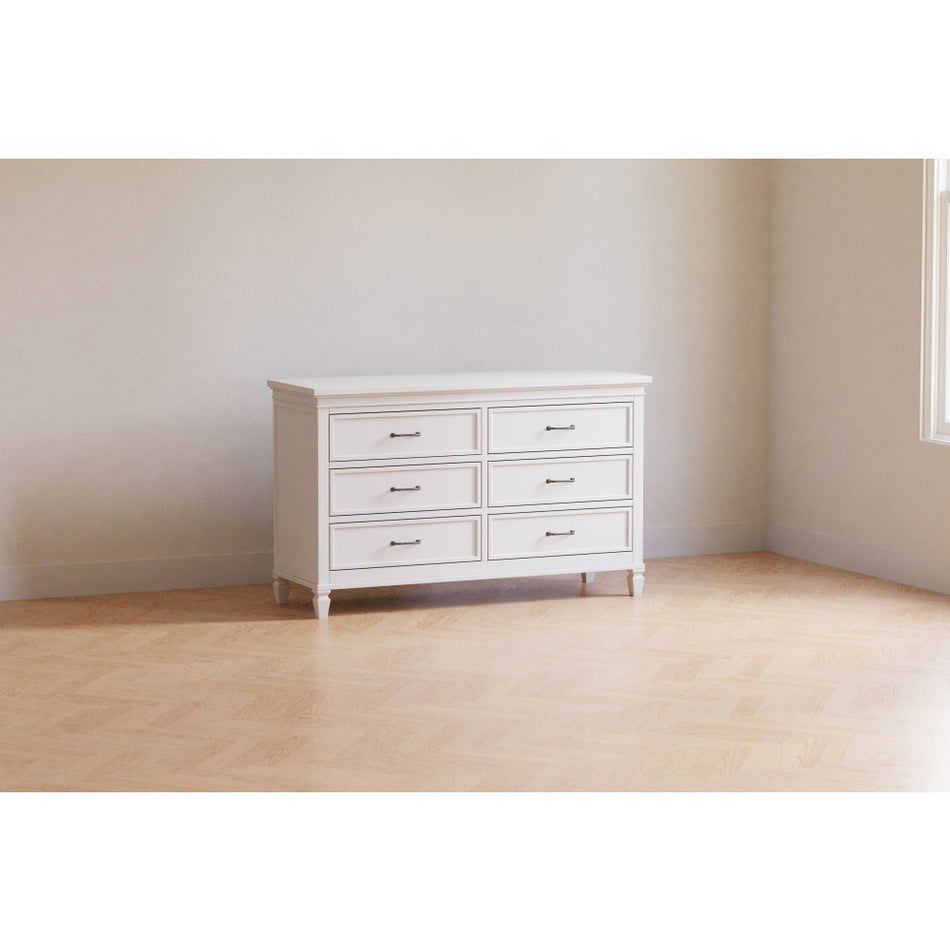 Darlington 6-Drawer Dresser - Warm White