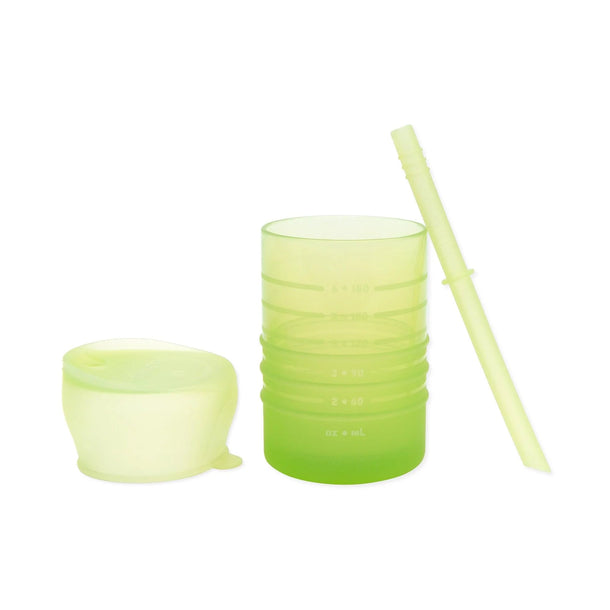 Silicone Straw Cup with Lid