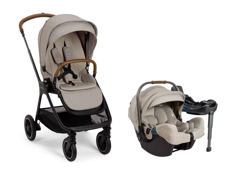 Triv Next Stroller + PIPA RX Infant Car Seat - Hazelwood