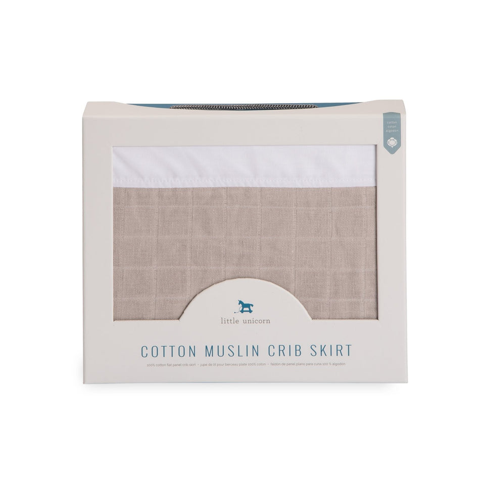 Cotton Muslin Skirt - Warm Grey
