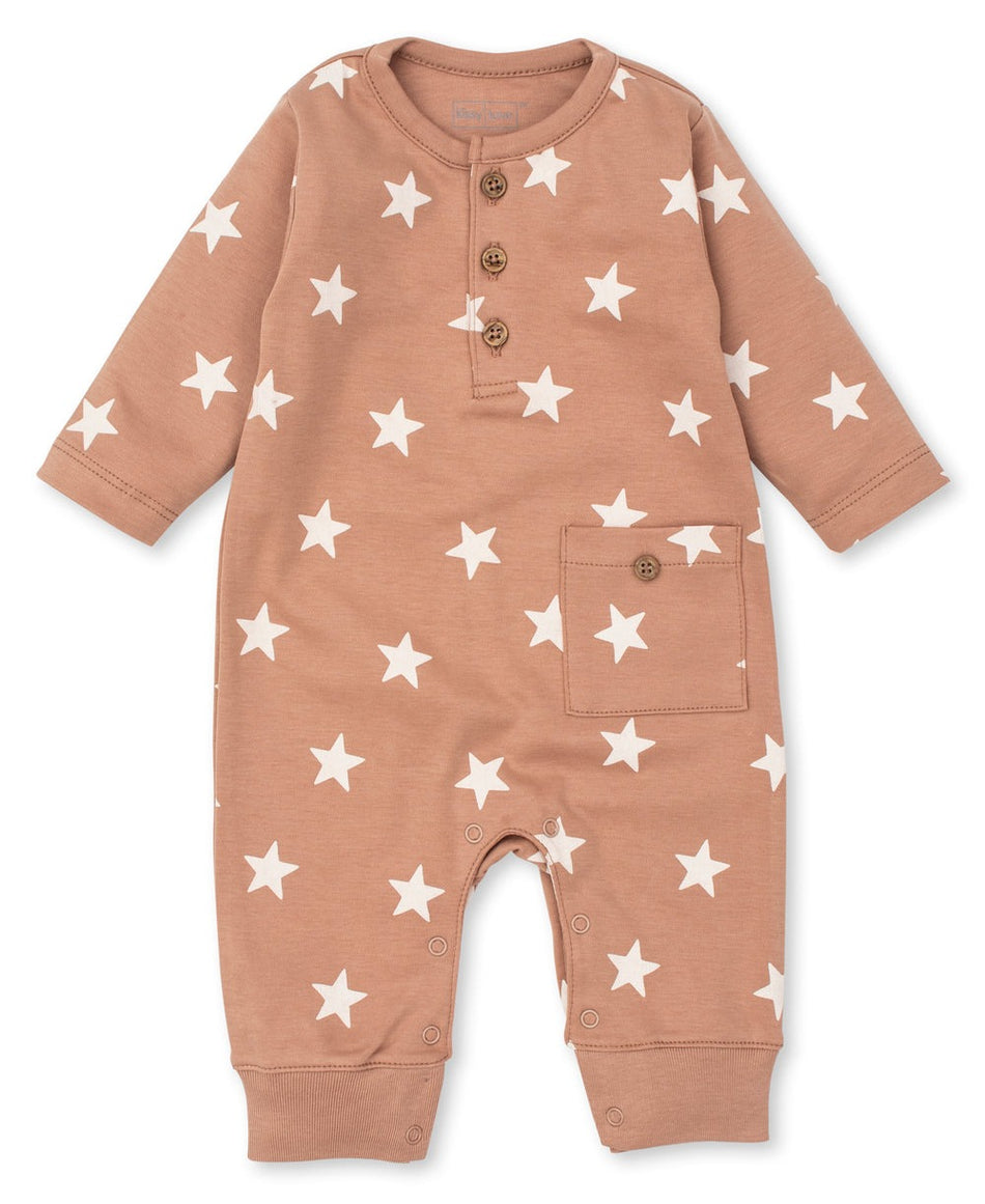 Star Crossed Playsuit - Brown