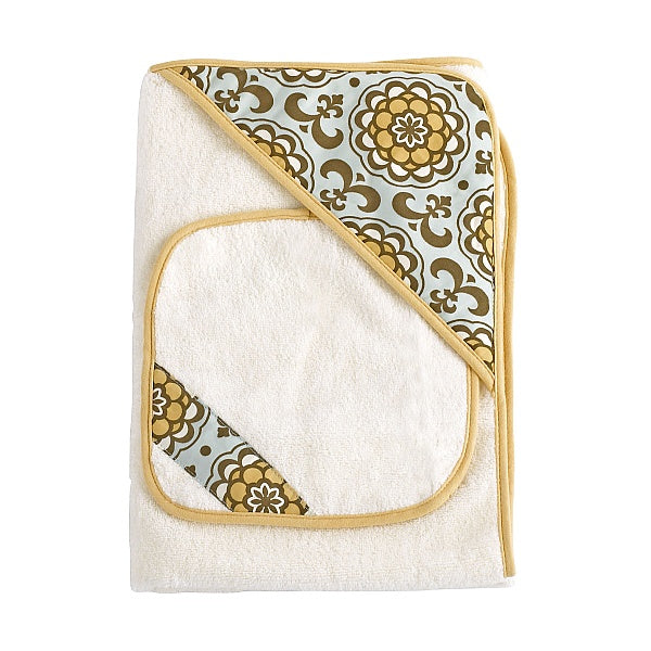 Delilah Bath Wrap & Wash Cloth Set