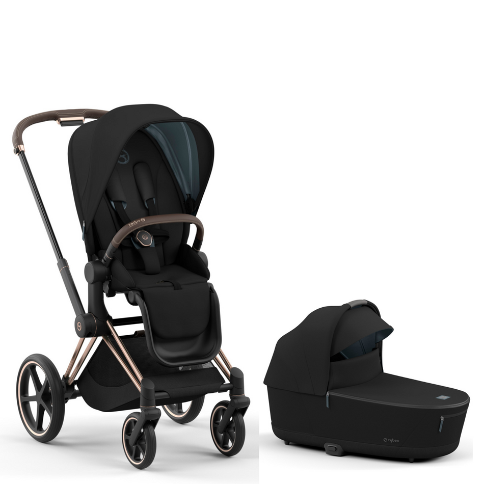 Priam 4 Stroller + Lux Carry Cot