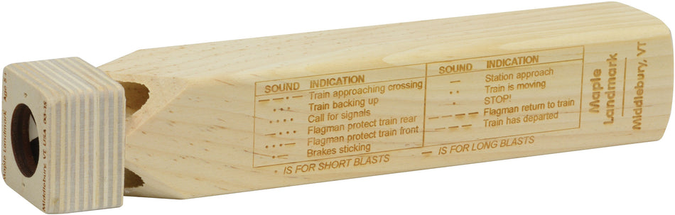 Standard Blast Chart Train Whistle