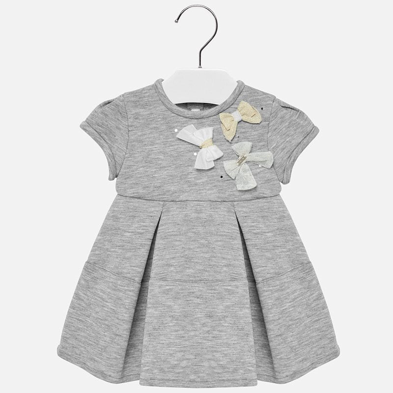 Elastic Dress Silver - 9 Months