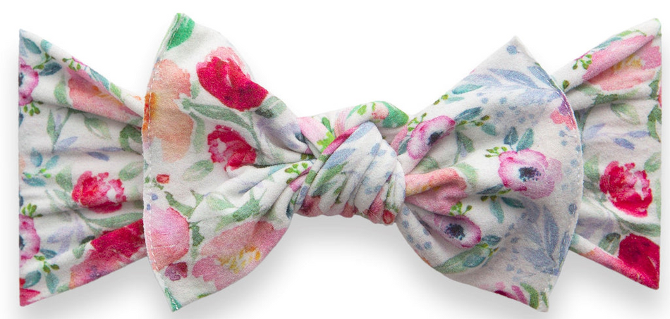 Printed Knot Headband - Meadow