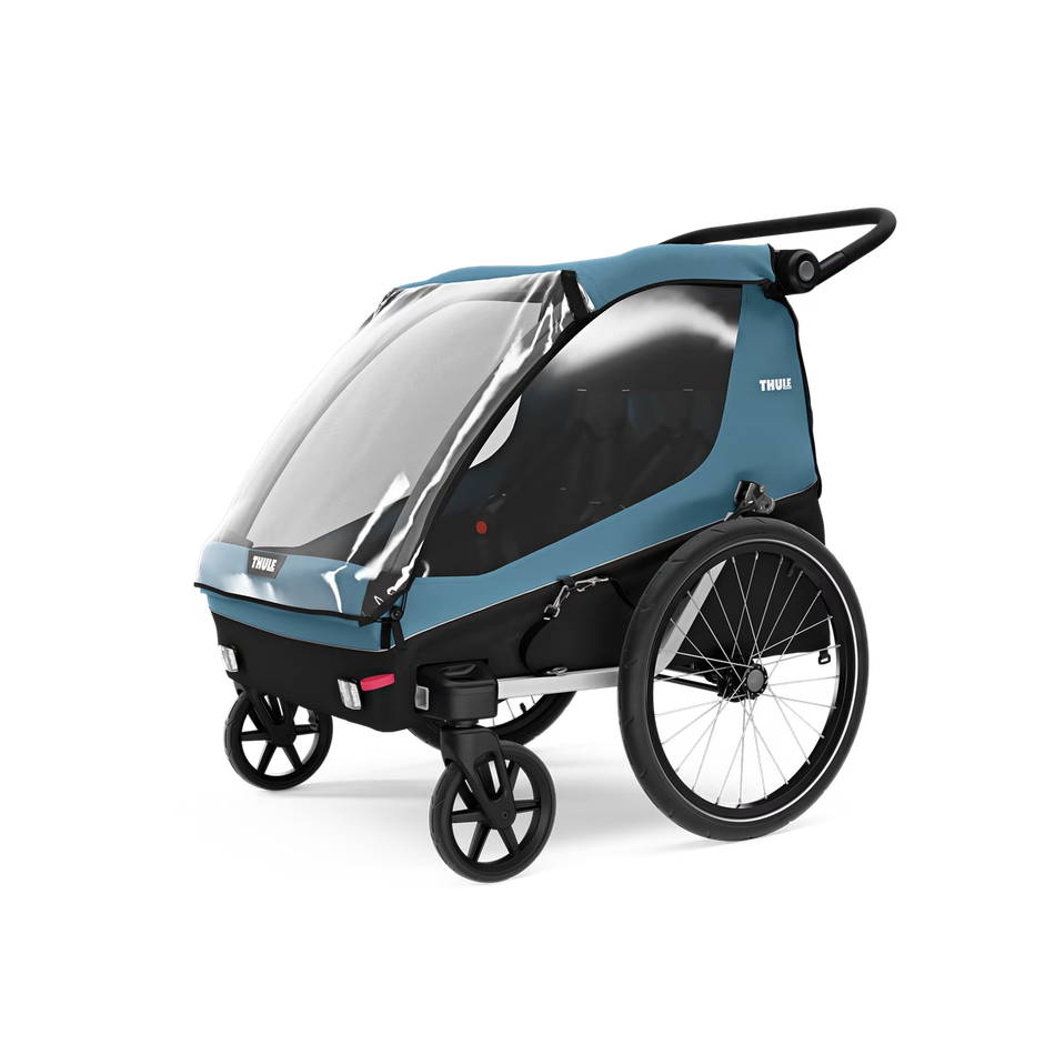 Courier Double Stroller & Bike Cargo Trailer