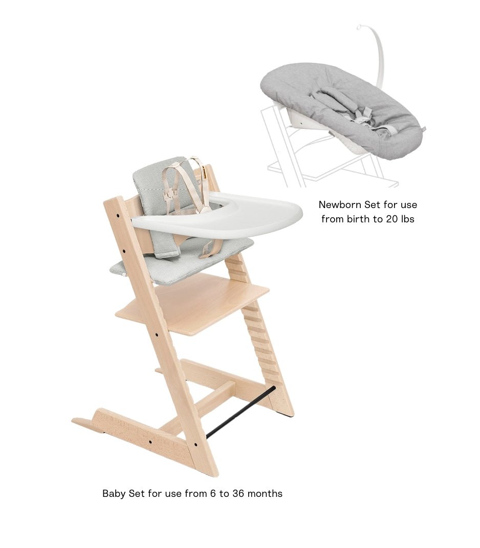 Tripp Trapp® High Chair² Complete + Newborn Set