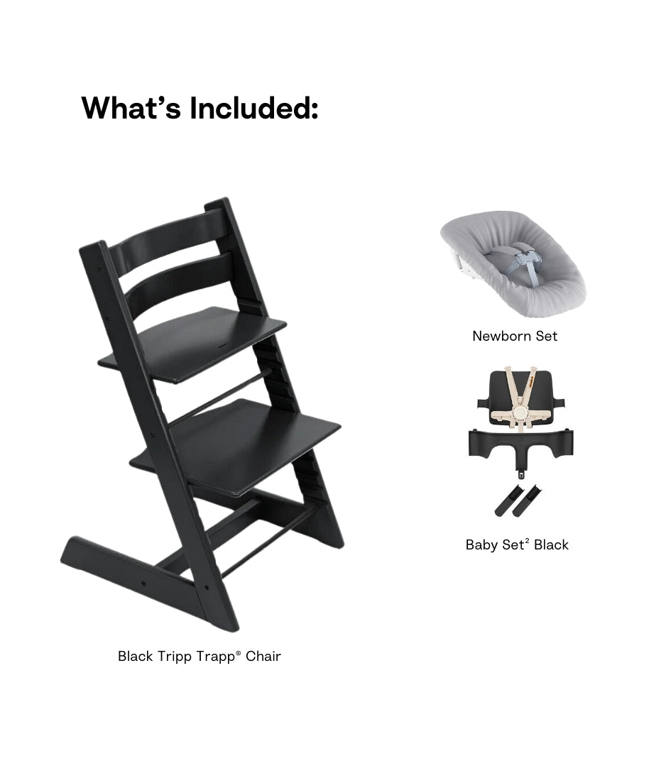 Tripp Trapp® High Chair² + Newborn Set