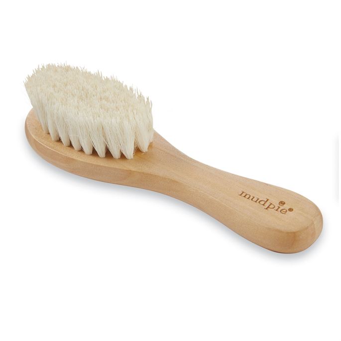 Mud Pie Wooden Baby Brush