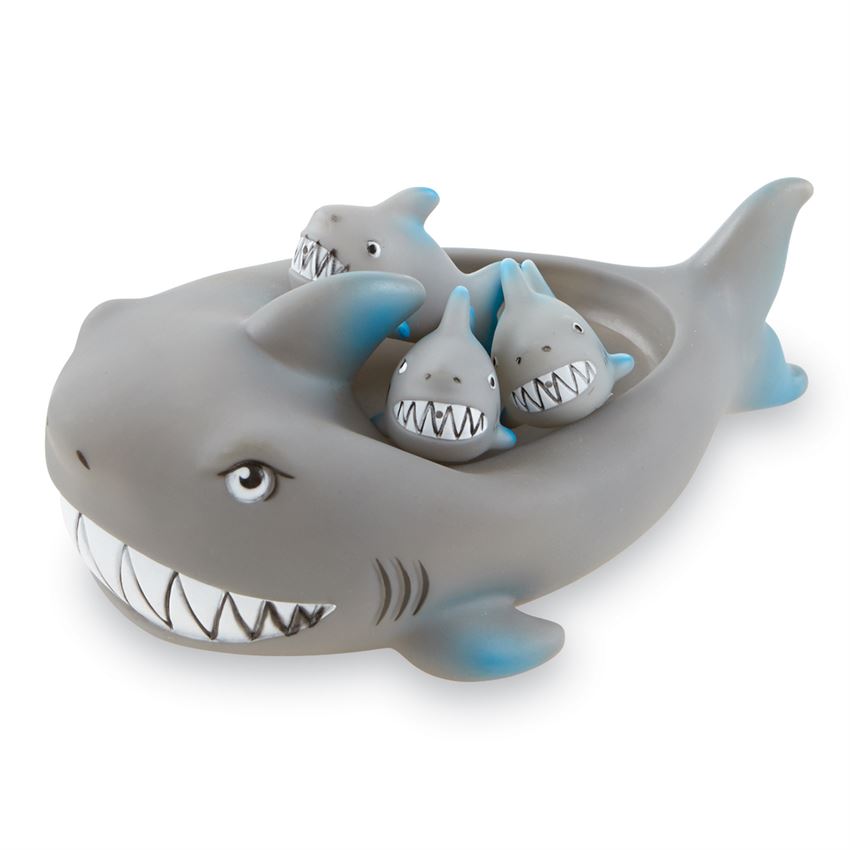 Mud Pie Shark Bath Toy Set