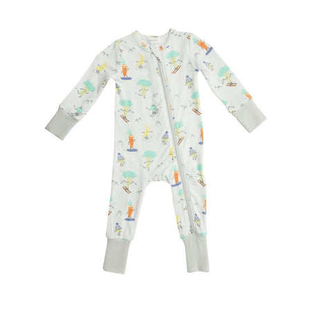 Angel Dear Veggie Snow Sports Zipper Romper - 12-18 Months