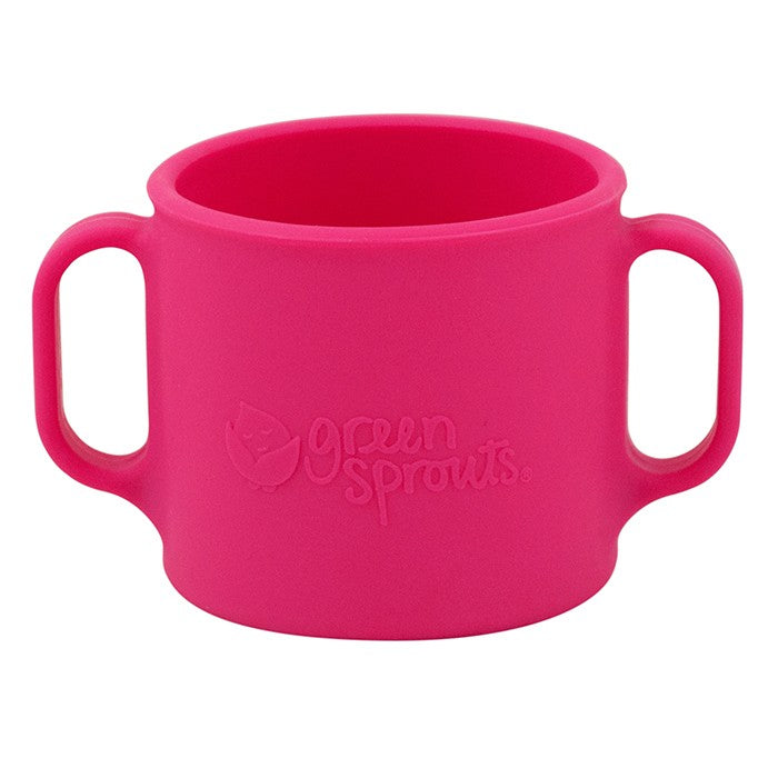 iPlay Green Sprouts Silicone Learning Cup in Pink