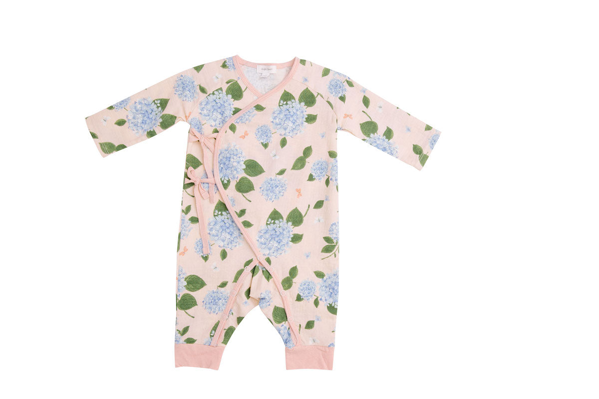 Angel Dear Hydrangea Coverall - 3-6 Months