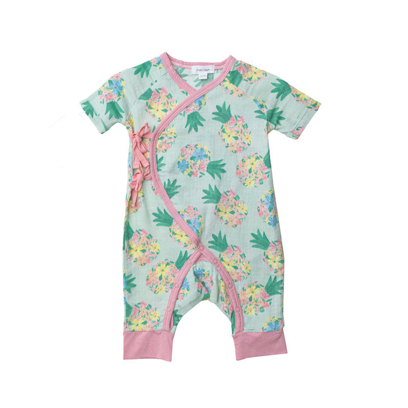 Pretty Pineapples Wrap Coverall