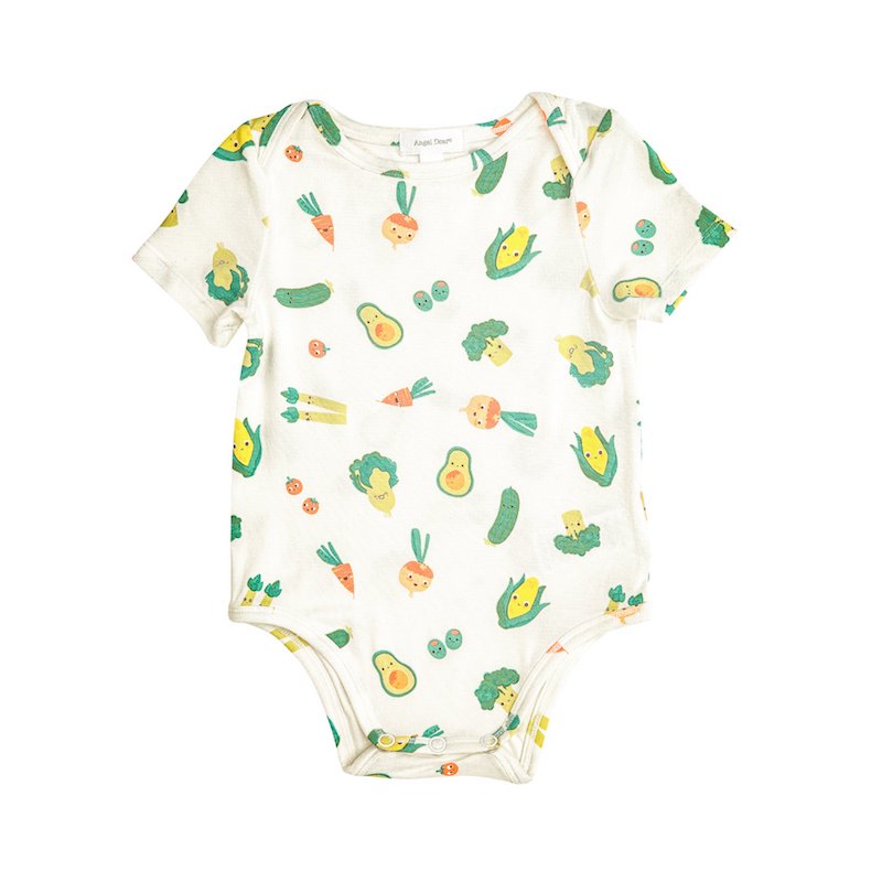 Angel Dear Healthy Greens Bodysuit - 0-3 Months