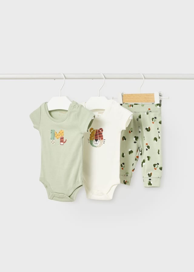 Grass 3-Piece Sustainable Cotton Set